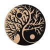 Dřevěný obraz strom Jin a jang, rozměr 30 cm, český výrobek