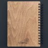 A5 wooden notebook - tree