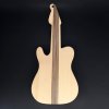 Holzschneidebrett in Form einer Gitarre, Massivholz, 45x20x2 cm