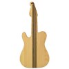 Holzschneidebrett in Form einer Gitarre, Massivholz, 45x20x2 cm