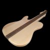 Holzschneidebrett in Form einer Gitarre, Massivholz, 45x20x2 cm