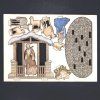 3748 1 dreveny skladaci betlem 3d 8 cm