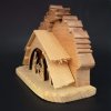 Dřevěný betlém, masivní dřevo, 14,5x11x3 cm