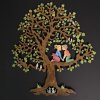 Wooden tree with children, colorful hanging decoration, height 22 cm
