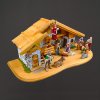 Dřevěný betlém ( bez figurek) 65 cm