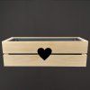 8280 4 dreveny obal na truhlik se srdcem 52x21 5x17cm cesky vyrobek