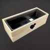 8280 dreveny obal na truhlik se srdcem 52x21 5x17cm cesky vyrobek