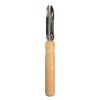 Škrabka s dřevěnou rukojetí, přírodní, 16 cm