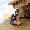 Figurky do betlémů - Svatá rodina, barevná, 9 cm
