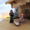 9870 2 figurky do betlemu svata rodina 8 cm