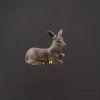 Figurka do betlémů - Osel, barevná, 4,5 cm