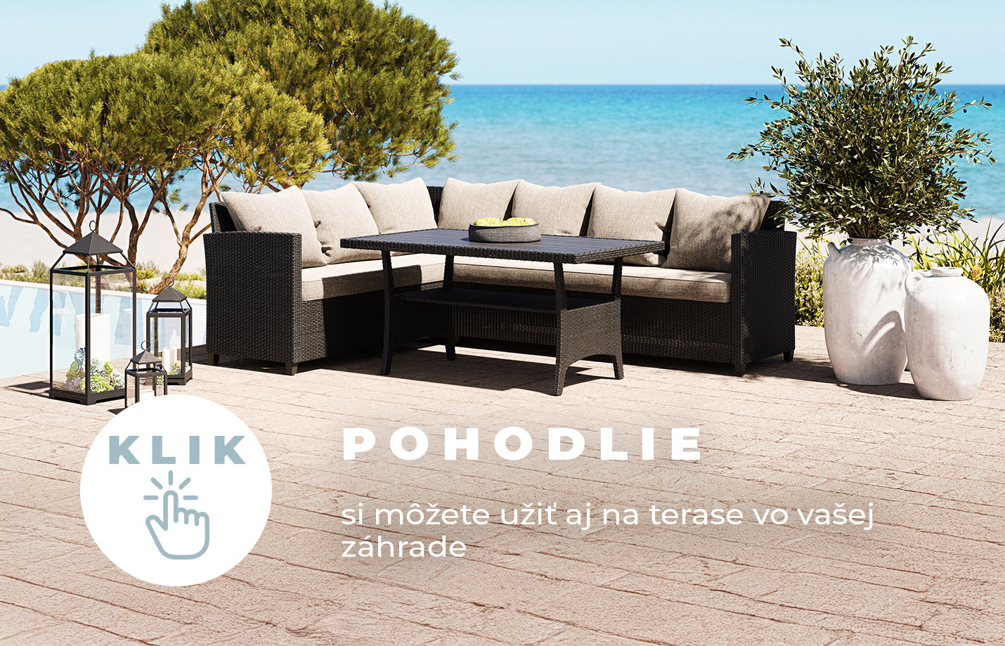 AMALENA HOME - Záhradný nábytok