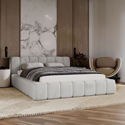 AMALENA HOME minimalisticka calunena postel s uloznym priestorom AIYANA magic velvet 2218 1