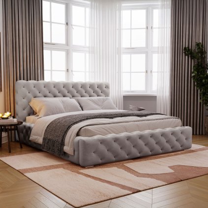 AMALENA HOME calunena postel s uloznym priestorom LANI komodo 12