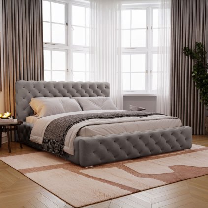 AMALENA HOME calunena postel s uloznym priestorom LANI komodo 20