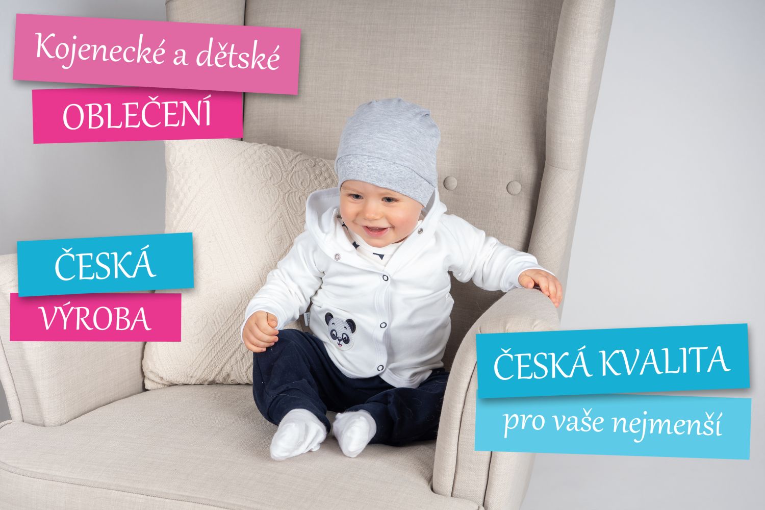 kojenecké, dětské oblečení Amálka