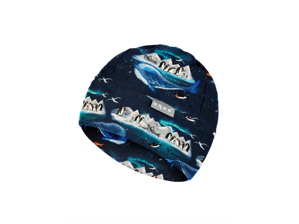 Dětská čepice fleecová Sport, Tučňáci