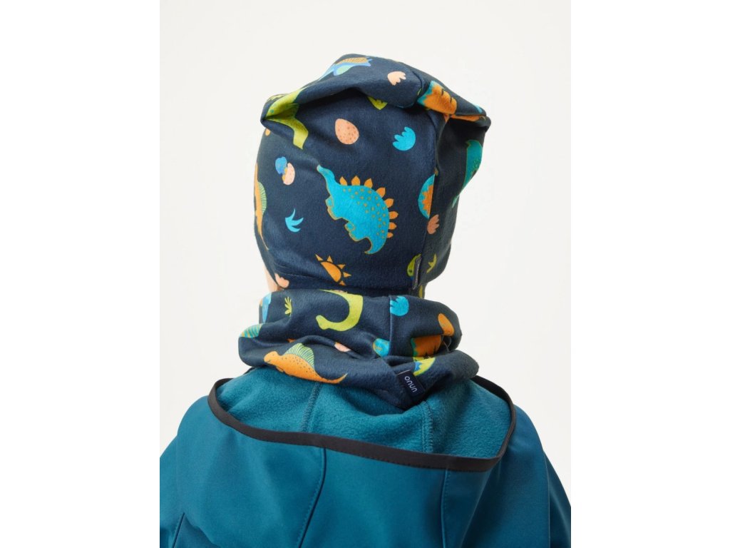 Dětský nákrčník z fleecu Basic, Dinosauři