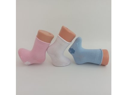 Kojenecké ponožky světle modré 9-15cm