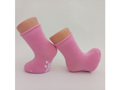Ponožky RULÍK z bambusové viskózy, růžové