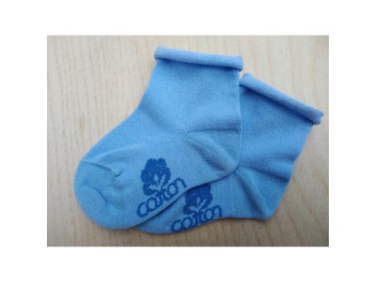 Dětské bavlněné ponožky, modré