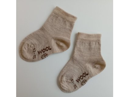 Kojenecké ponožky Merino vlna v.13-15