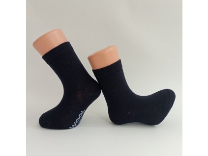 Dětské ponožky vlnka MERINO tmavě modré vel.19-21