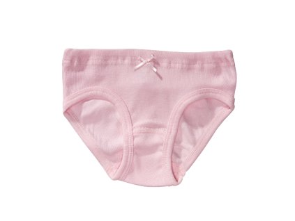 Dívčí bavlněné kalhotky, růžové