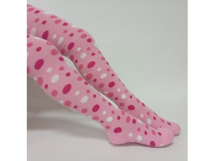 Kojenecké punčocháče Lentilka, růžové