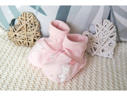 Bavlněné růžové capáčky, sloníci