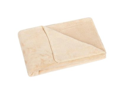 Dětská micro deka, béžová 75x100cm
