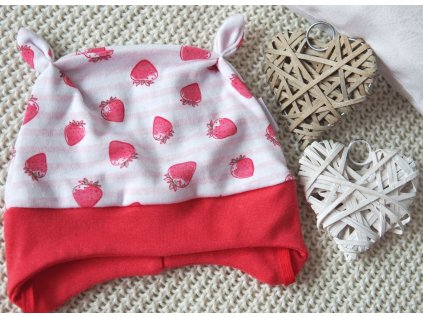 Bavlněná čepička, jahůdka