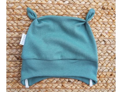 Bavlněná čepička, kaktusově zelená