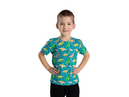 Dětské tričko dinosaurus, krátký rukáv