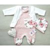 Bavlněná kojenecká souprava pro holčičky v.68