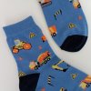 Chlapecké ponožky bagr, modré