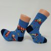 Chlapecké ponožky bagr, modré