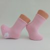 Kojenecké, dětské bavlněné ponožky, růžové