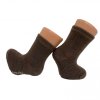 Kojenecké ponožky MERINO vlna, hnědé