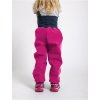 Batolecí softshellové kalhoty s fleecem Basic, fuchsiová