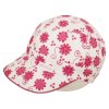 Letní, dívčí čepice, květy