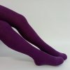Klasické punčocháče 100% bavlna, fialové