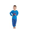 Dětské pyžamo dlouhý rukáv modré, hasiči