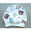 Bavlněná nasazovací čepička, medvídci
