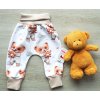 Elastické rostoucí kalhoty Méďa s malým medvídkem