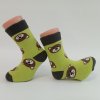 Zimní termo ponožky MEDVÍDEK, zelené