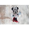 Deka mikroflanel s výšivkou Minnie, béžová 75x100cm