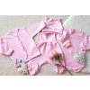 Bavlněná souprava pro holčičku, růžová