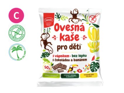 kaše dětská oves čokoláda