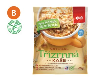 kaše třízrnná natural